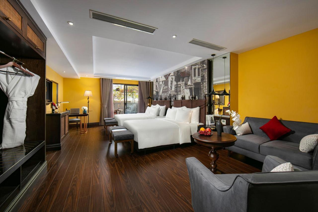 Hanoi Lion Boutique Hotel & Spa Exteriör bild